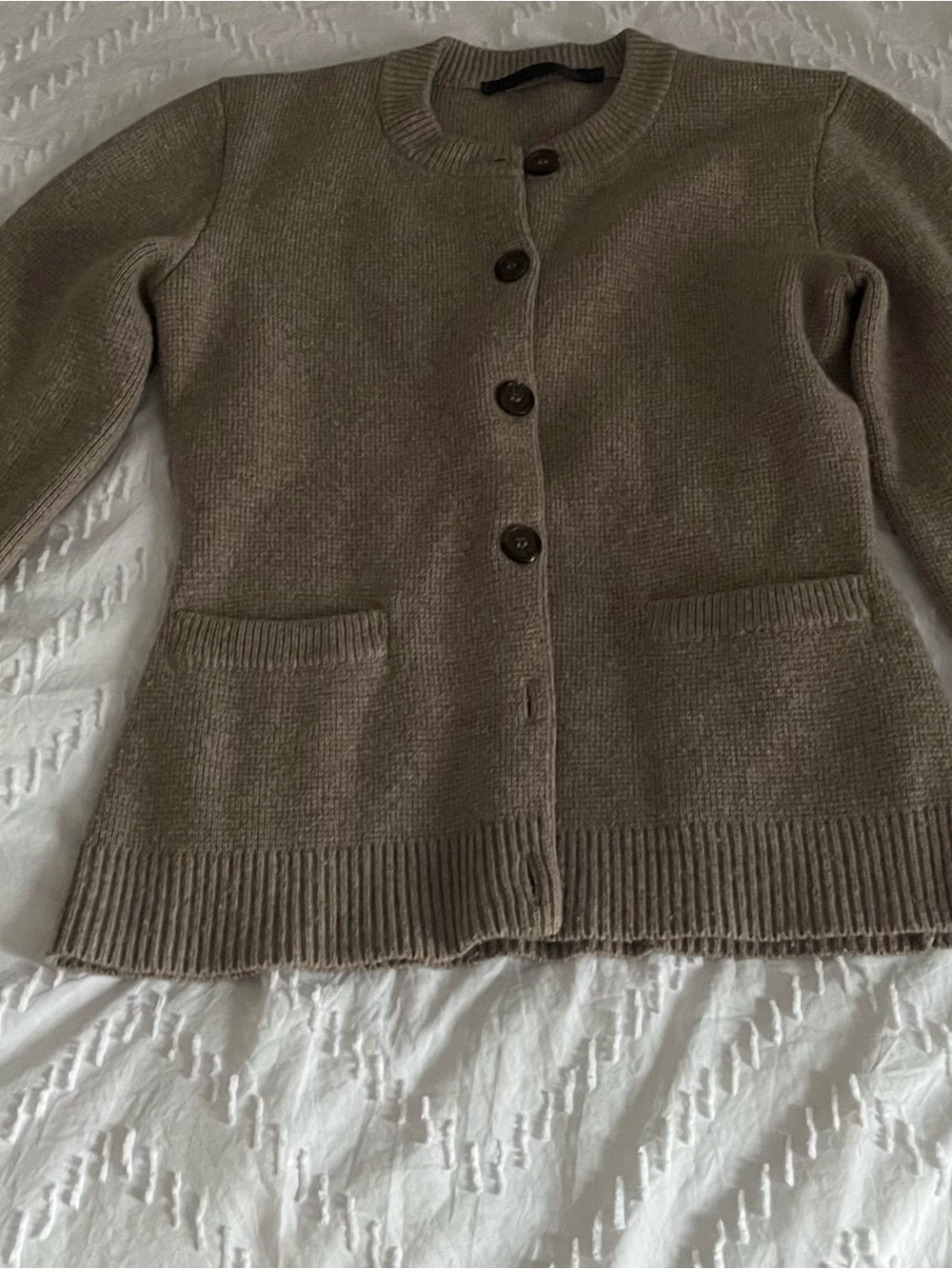 Jenni Kayne Cooper Cardigan - Taupe